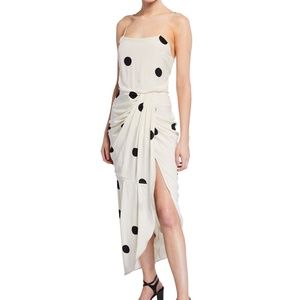 Derek Lam Polka Dot Silk Dress (Size 4)